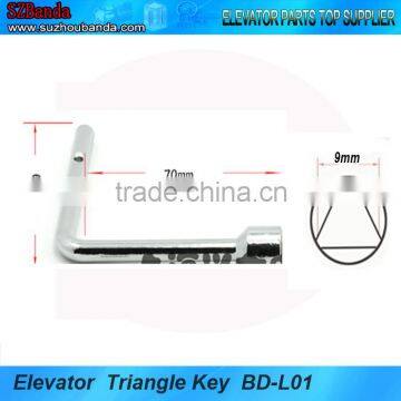 Elevator Door Parts L-Type Door Triangular key BD-L01