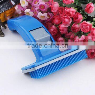 Pet Deshedding Tool - Cat and Dog Grooming Brush