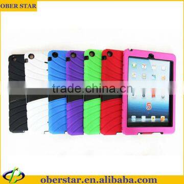 Tablet case For iPad Air 2 Electric wave line heavy duty shock proof case