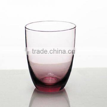 360ML Hand Blown Color Drinking Glass Cup