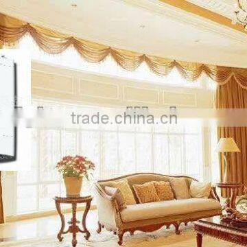 X10 PLC Telephone/mobile control electric curtain lsystem in smart home