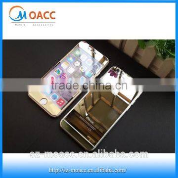 Christmas promotion Colorful electroplating for iphone 6 mirror screen protector