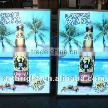 Advertising EL motion light box(with aluminum frame)