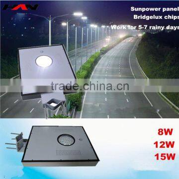 High lumen solar power outdoor solar windmill light