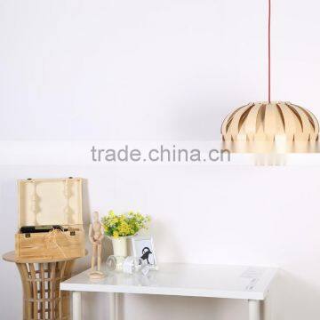 LED pendant Light JK-8005B-24 Natural Wood Handmade E27 Arts Bar Wooden Chandelier Hanging LED Pendant Lamp Lights