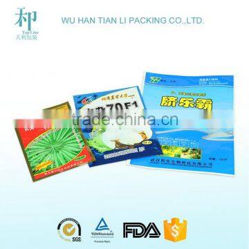 best price customized printed biodegradable heat seal seed bag