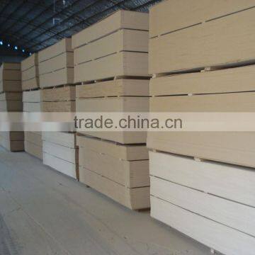 Plain MDF or HDF board used for furniture