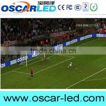 Bracing standing advertising led displayin Football stadium P8 outdoor full color smd led display