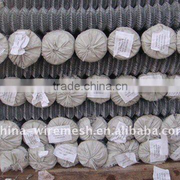 Electro Galvanized Chain Link Fence ( direct factory)