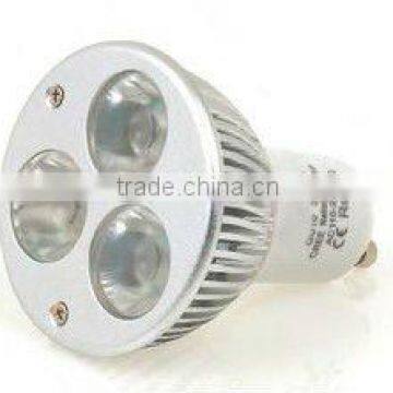 6W GU10 3X2W high power led spotlight