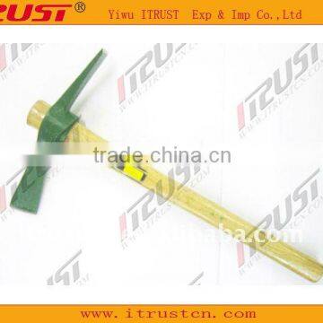 Garden Tool Pickaxe With Wooden Handle