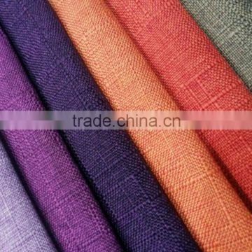 Polyester linen blended fabric for Home textile sofa cloth