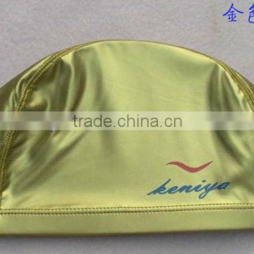 fabric caoted swim cap