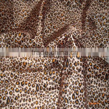 lopard printed 210t taffeta of fashion garment lining