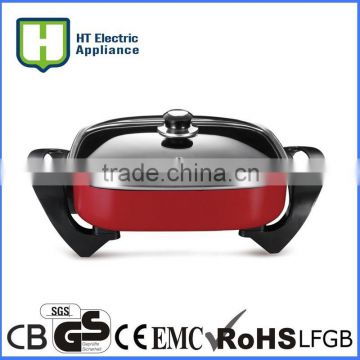 electric hot pot pan electric frying pan non-stick frying pan