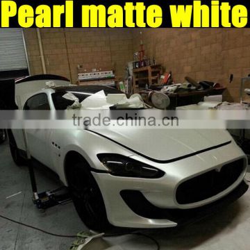 Hot selling white matt car sticker with size 1.52*20m/Roll