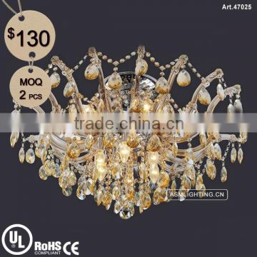 6 Light Maria Theresa Crystal Lamp