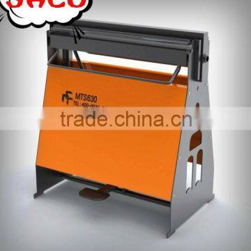 MTS-630 Manual Heat Transfer Metal Sheet Bending Machine