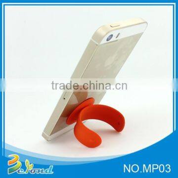Eco-friendly mobile tablet stand silicone desktop cell phone holder