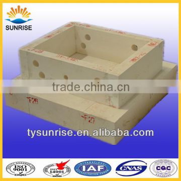 refractory fused cast azs fire brick for blast furnace