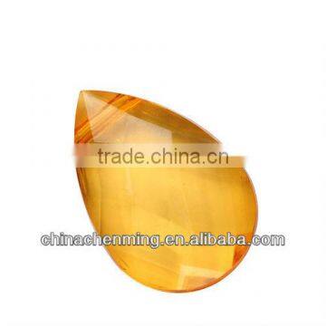 transparent acrylic tear drops beads for decoration