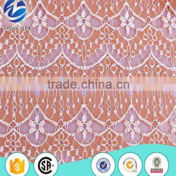 Fashion african eyelash lace fabric for party dress