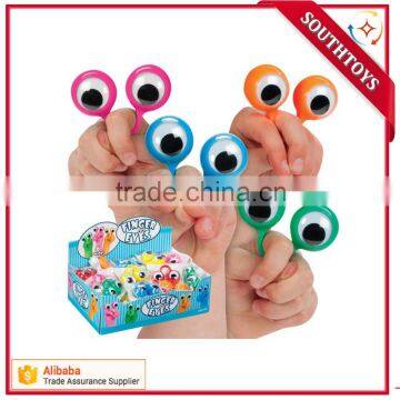 new arrival Googly Flashing Finger Eye Puppets Party Favor Toy