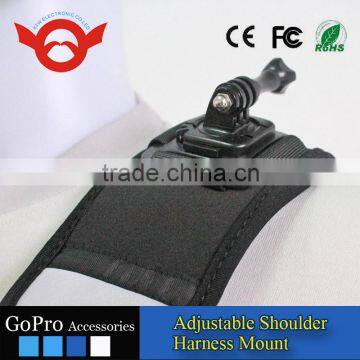 2016 Newest go Pro Camera Adjustable Shoulder Strap Mount for go Pro Hero Camera Xiaomi yi Camera photo-4