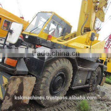 cheap price with good condition of used japan made LW250M-3 25t rough terrian crane for sale