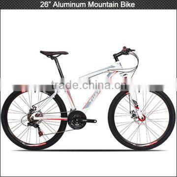 26 inch aluminum men mountain bike