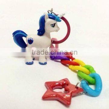 Lovely My Little Pony Action Figures Colorful Dash Pony Kids Toys Doll Set 12pcs Key Chain photo-6