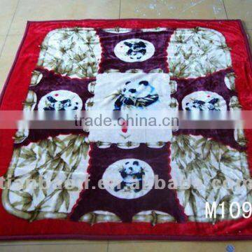 100% polyester printed blanket M109