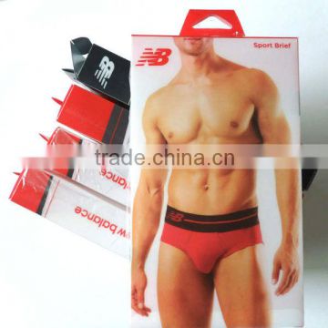 New Men Pants Clear PVC Packing Box