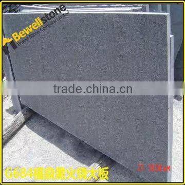 China factory produce natural stone granite black cheapest big size large driveway tiles