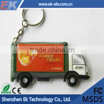 Hot-Selling high quality low price Plastic truck Keychain