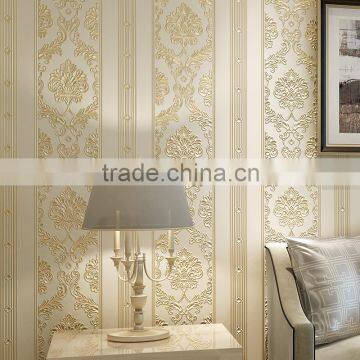 Latest Luxury Wallpaper Embossed Washable Royal Wallpaper photo-2