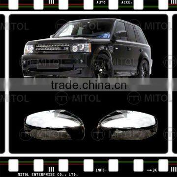 For LAND ROVER RANGE ROVER SPORT 10- Chrome Door Mirror Cover Rim Frame