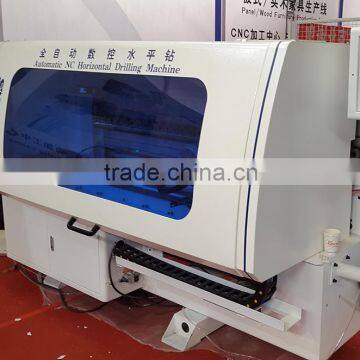 Woodworking automatic horizontal drilling machine for wood furniture