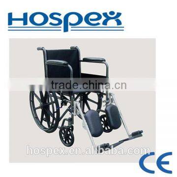 Single cross steel wheelchair