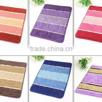 floor mat with anti-slip base PP material