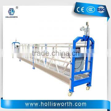 ZLP800 Building Facade Construction Window cleaning system aluminium suspended platform