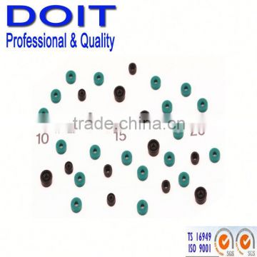 tapered rubber bung/ drilled rubber stopper /rubber plug with