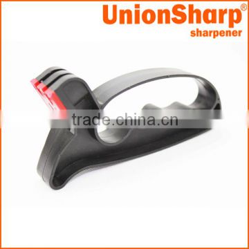 Manual garden tool edge lawn mower sharpener