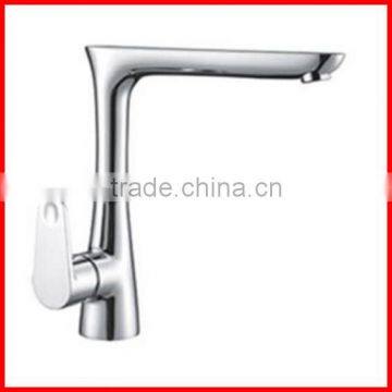 Kitchen long neck taps standing water saving wash-hand single handle mixers faucets T9110