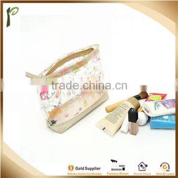 Popwide Wholesales High Quality PVC Travel Make Up Brush Bag