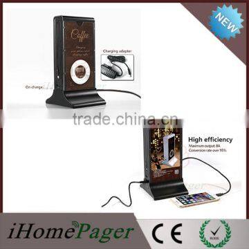 2016 Latest Portable Power Bank ,Mobile Power Bank 20800mah,Menu Holder Restaurant Power Bank Charger Quality Choice photo-6