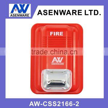 2016 securiy products fire alarm siren stobe light for outdoor use