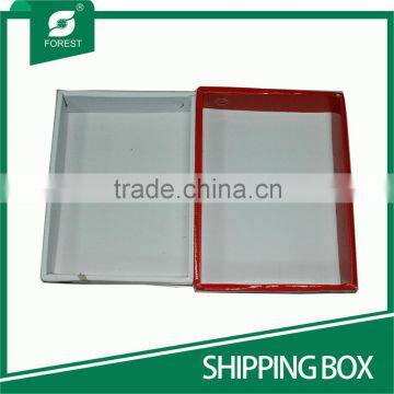 WAX-COATED CARDBOARD SHIPPING BOXES FOR PACKING FOOD WITH EMBOSSING LOGO photo-4