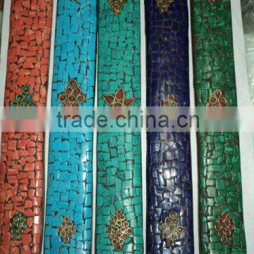 tibetan work wooden incense burners wholesale from india