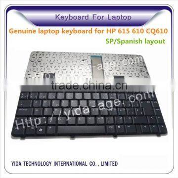 Spanish Keyboard for laptop HP COMPAQ 615 610 CQ610 black